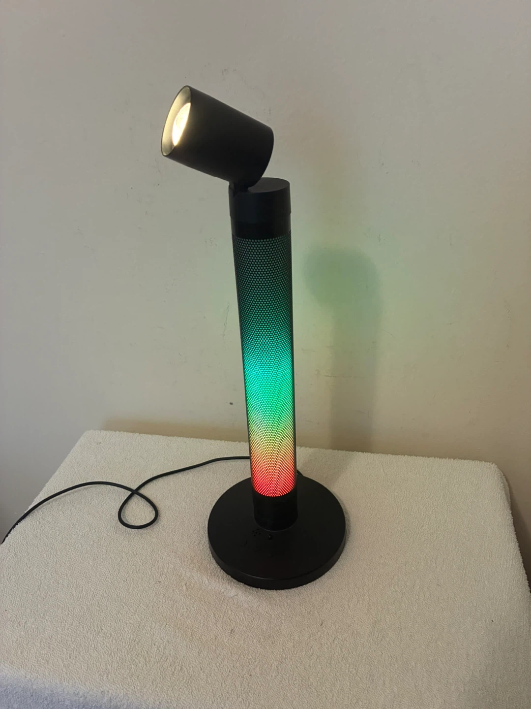 Modern LED Table Lamp with Color Changing Base