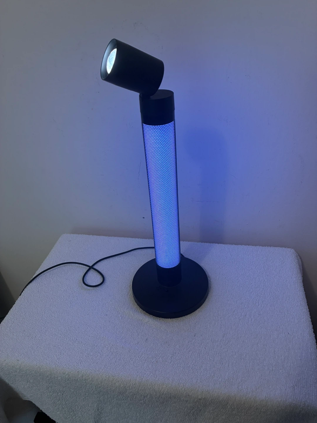 Modern LED Table Lamp with Color Changing Base - photo 2
