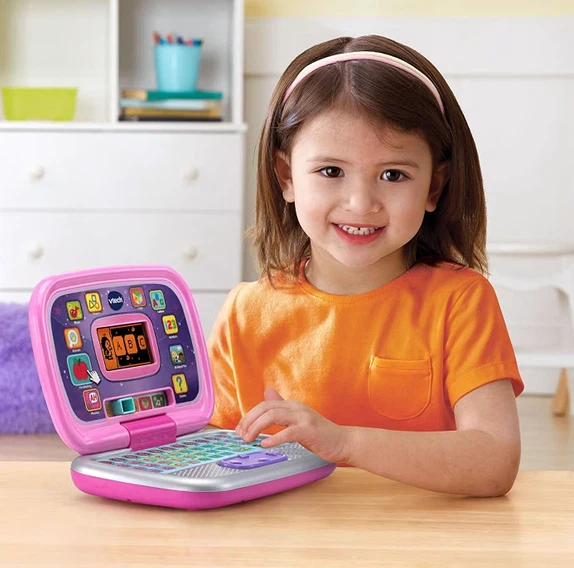 New VTech Play Smart Preschool Laptop, Pink (English Version) - photo 2
