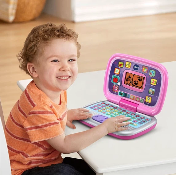 New VTech Play Smart Preschool Laptop, Pink (English Version) - photo 5