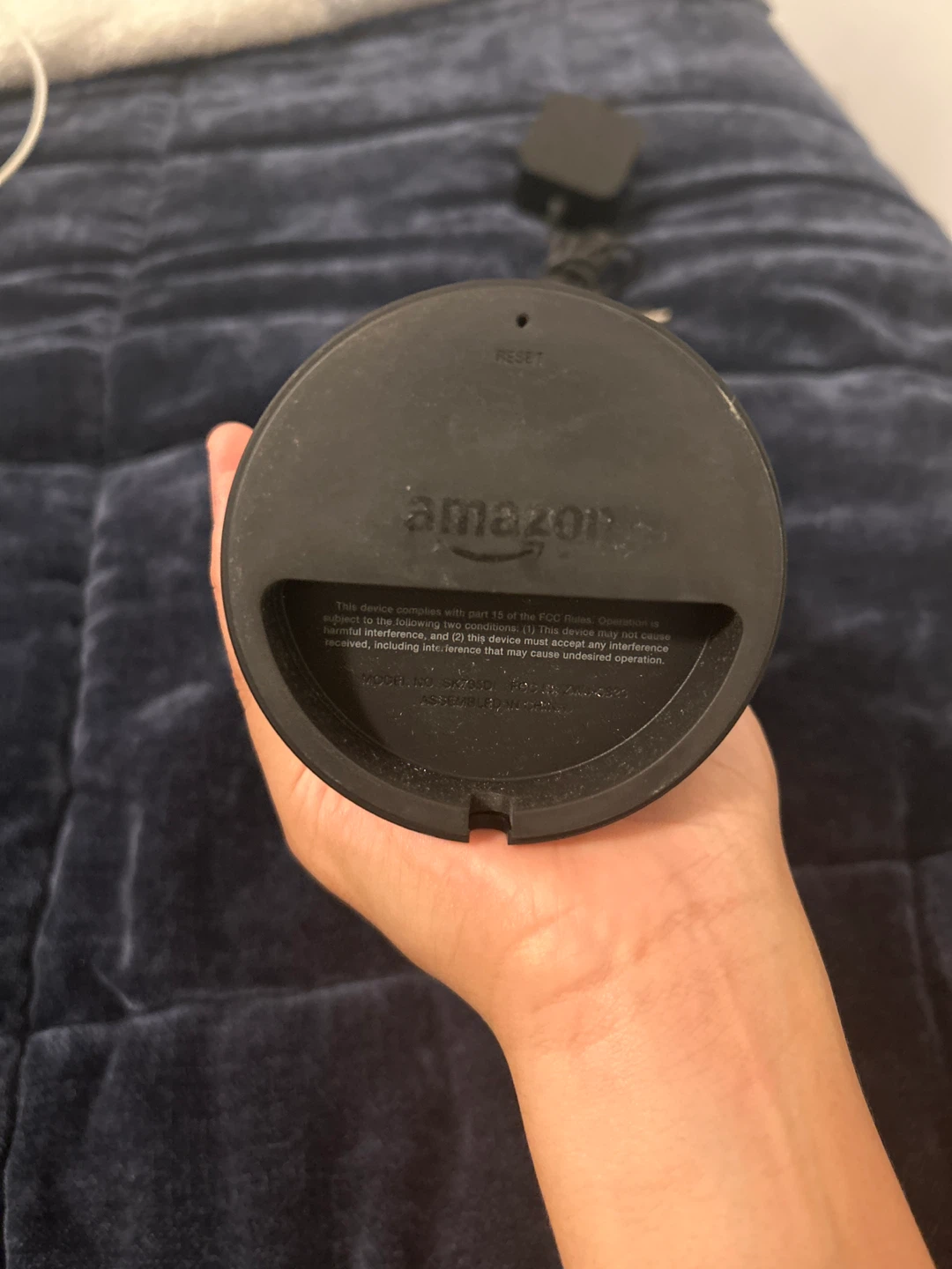 Amazon Echo 1st Gen Smart Speaker with Power Adapter - photo 3