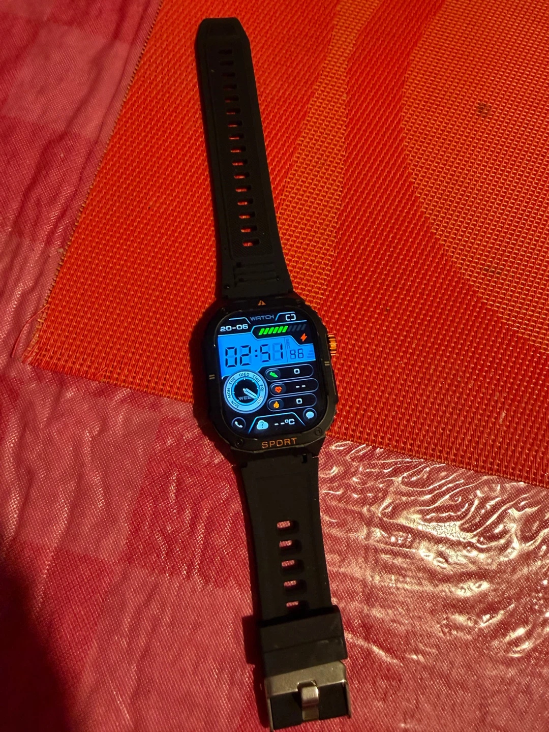 Black Sport Smartwatch