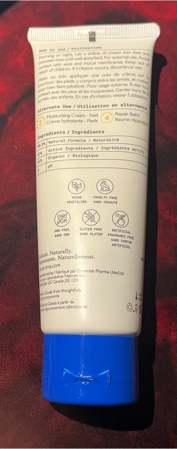 Lotus Aroma Moisturizing Cream for Feet - photo 2