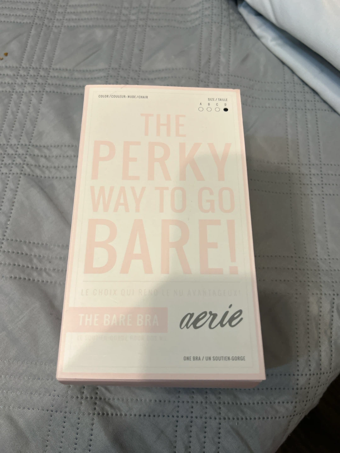 Aerie The Bare Bra - Nude - Size D