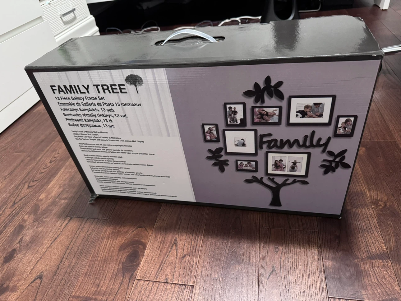 Family Tree 13-Piece Gallery Wall Frame Set Brand New, Sealed - photo 2