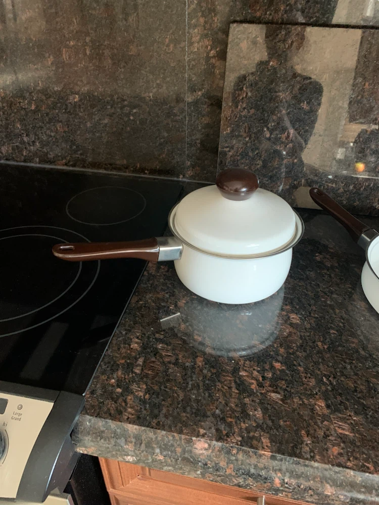 White Enamel Cookware Set - photo 4