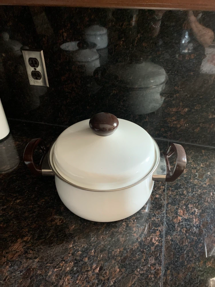 White Enamel Cookware Set - photo 5