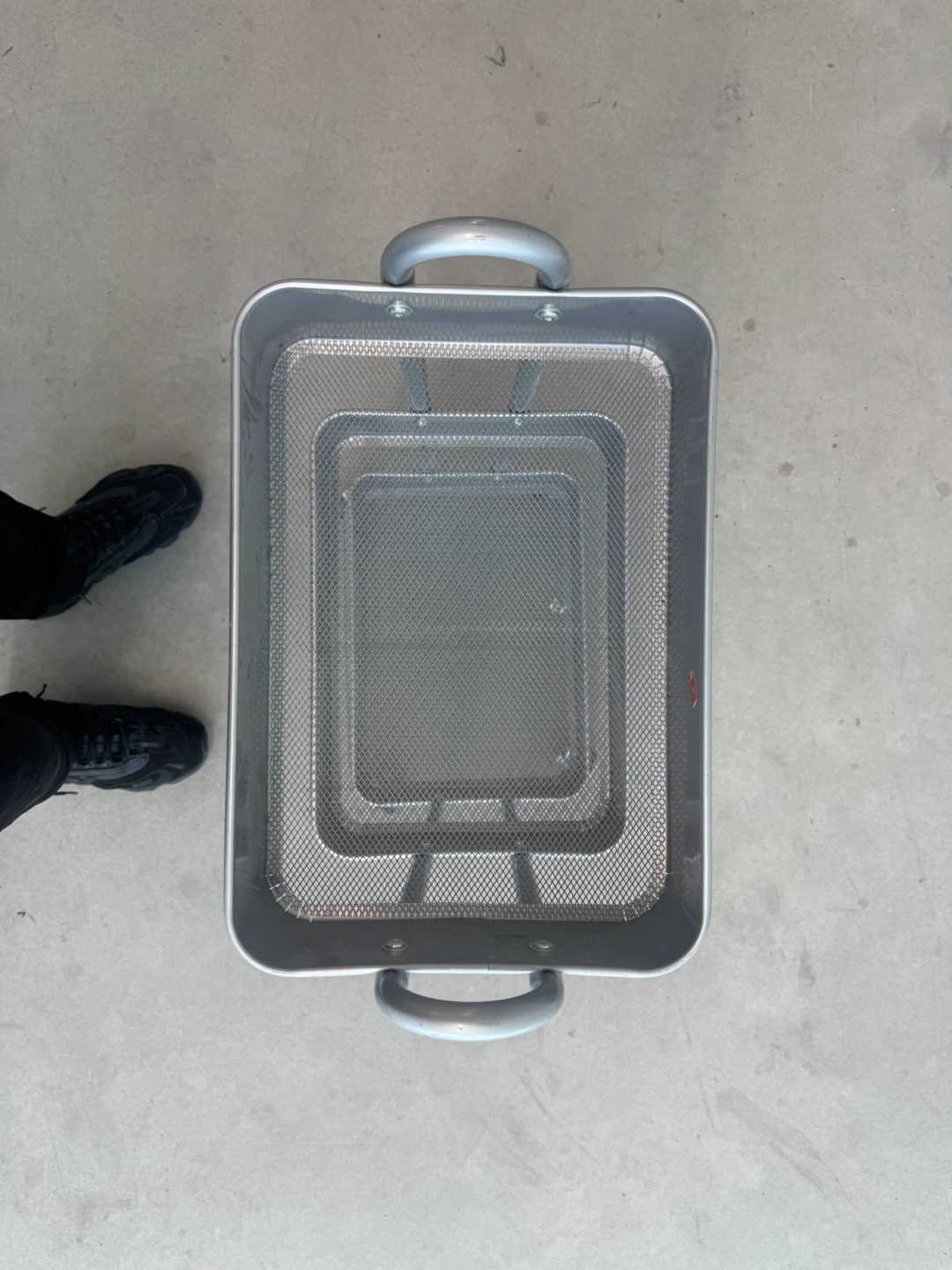 Three-Tier Metal Rolling Utility Cart - photo 4