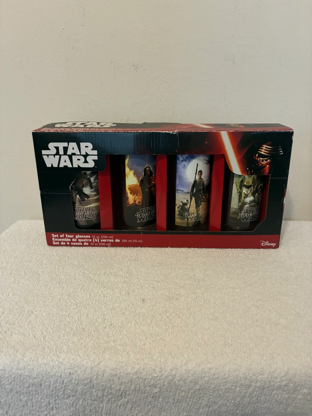 Star Wars The Force Awakens Glass Set