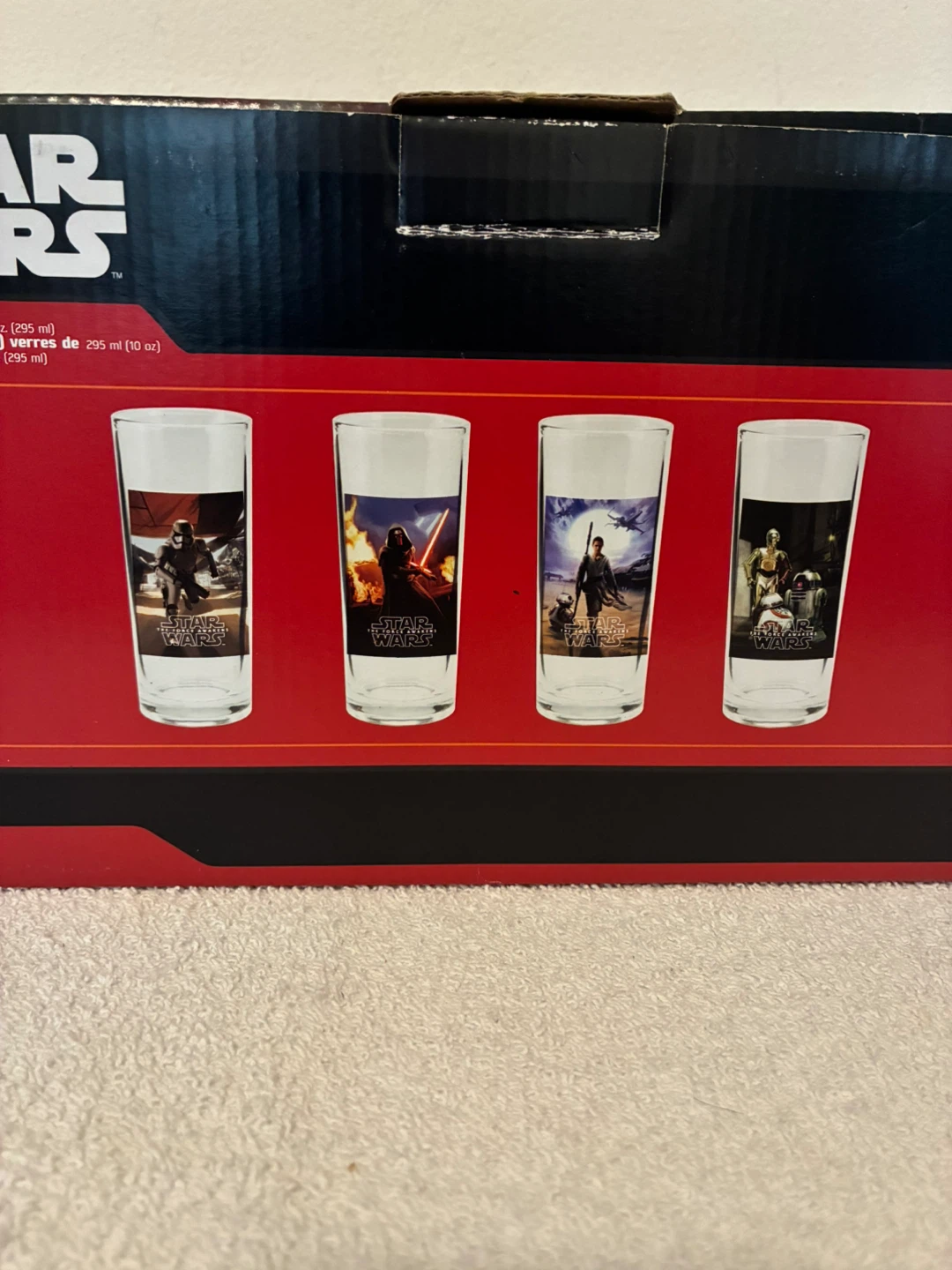 Star Wars The Force Awakens Glass Set - photo 2