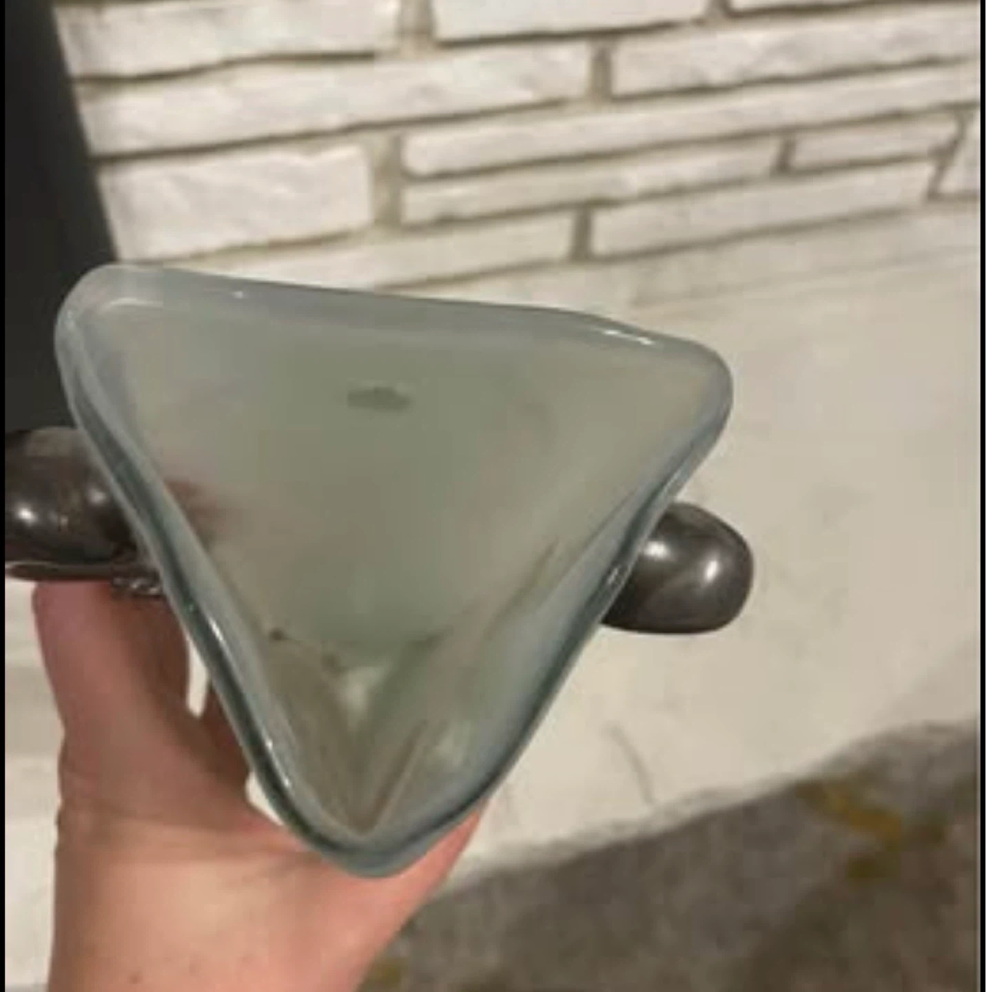 Frosted Glass Decorative Vase - photo 3