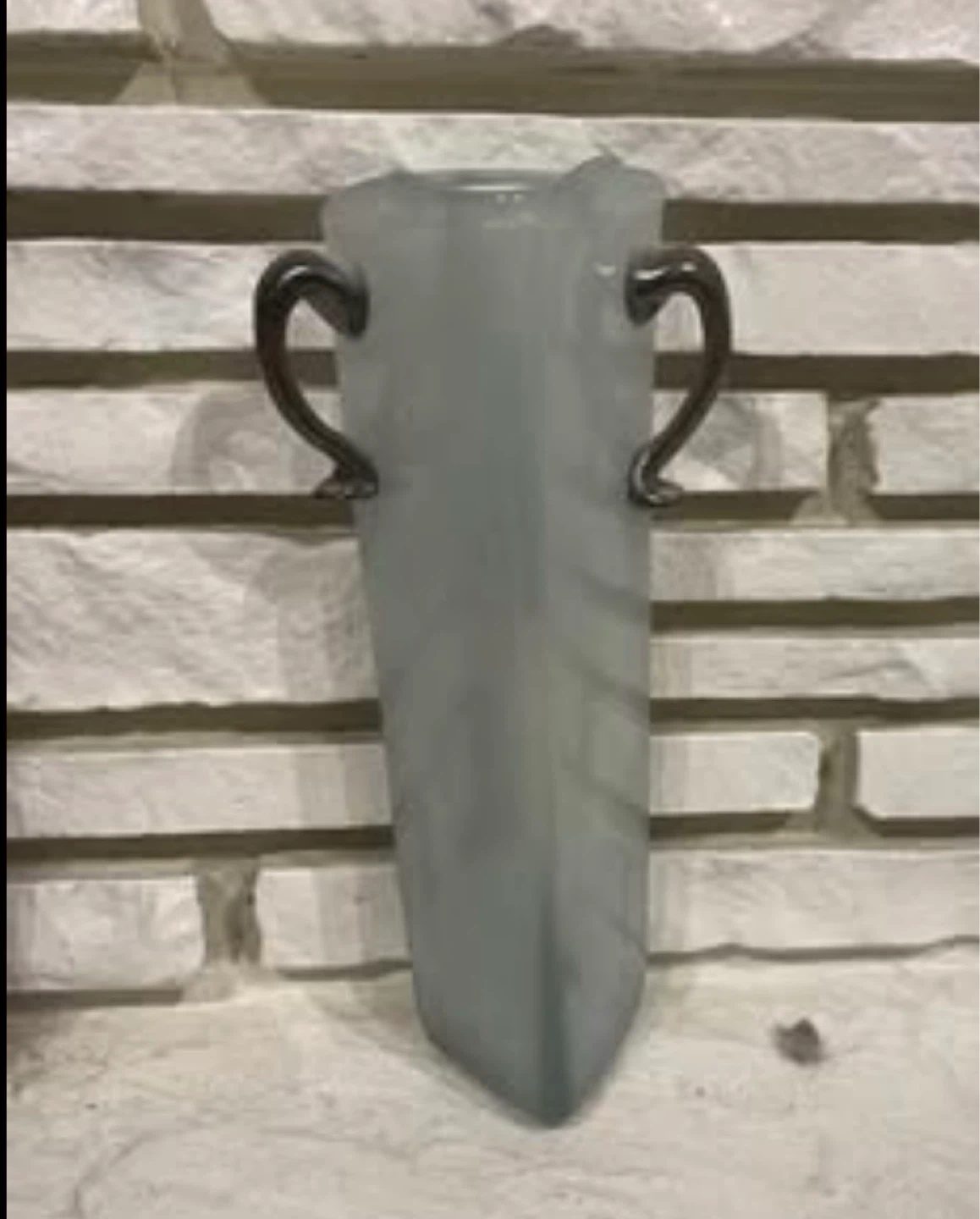Frosted Glass Decorative Vase - photo 4