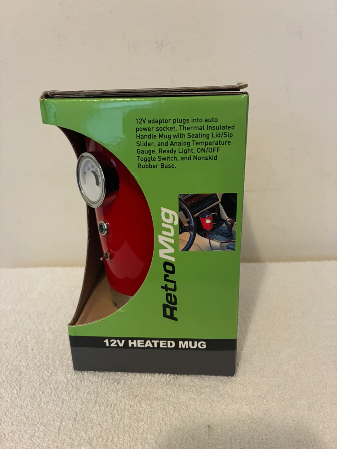 RetroMug 12V Heated Auto Mug - photo 2
