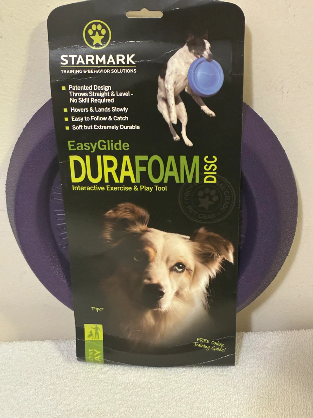 Starmark EasyGlide Durafoam Dog Disc