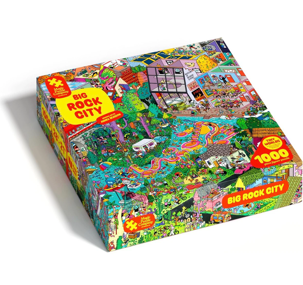 Magic Puzzle Company Big Rock City 1000 Piece Jigsaw Puzzle