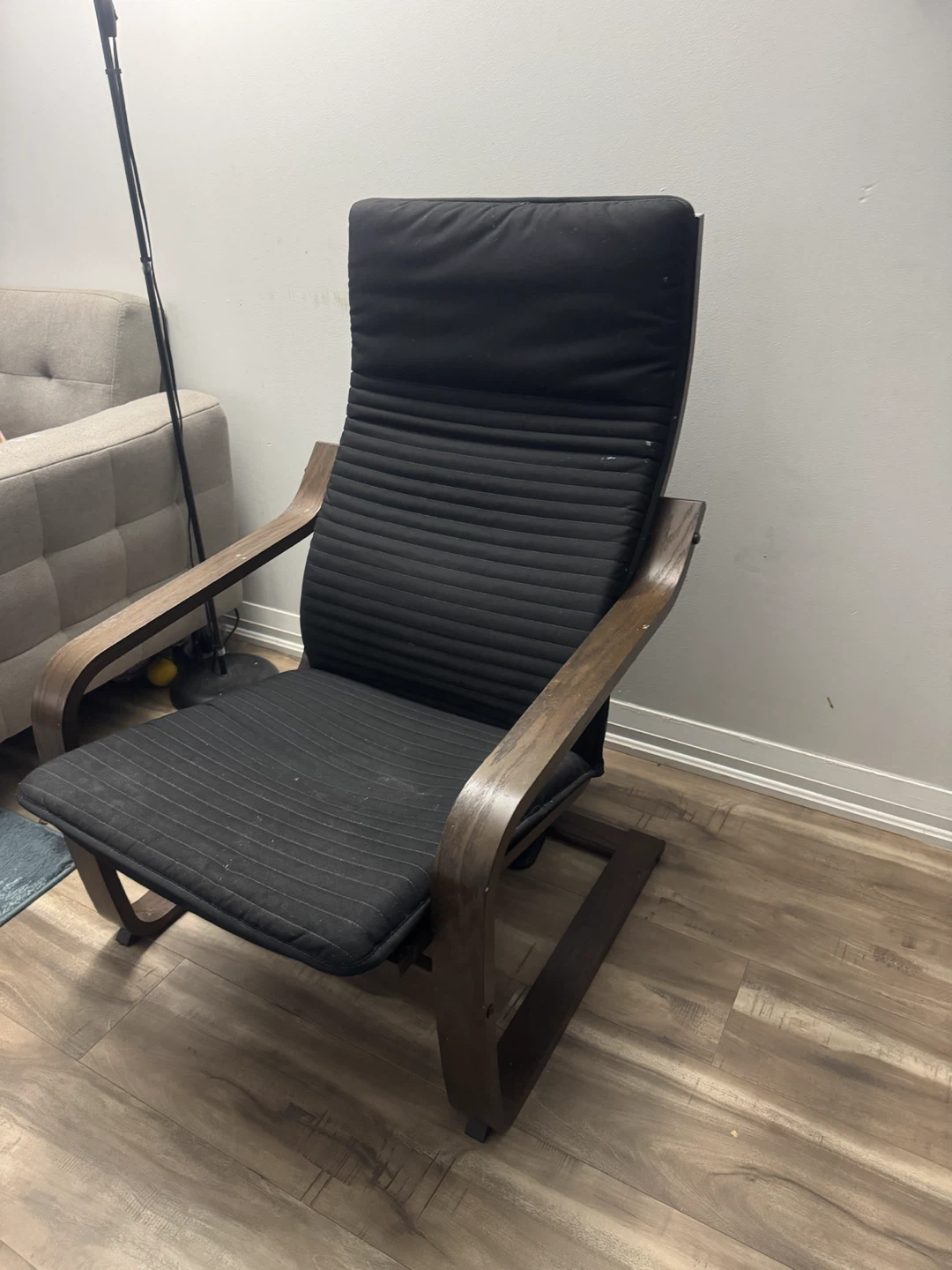 IKEA Poang Armchair Black - photo 2