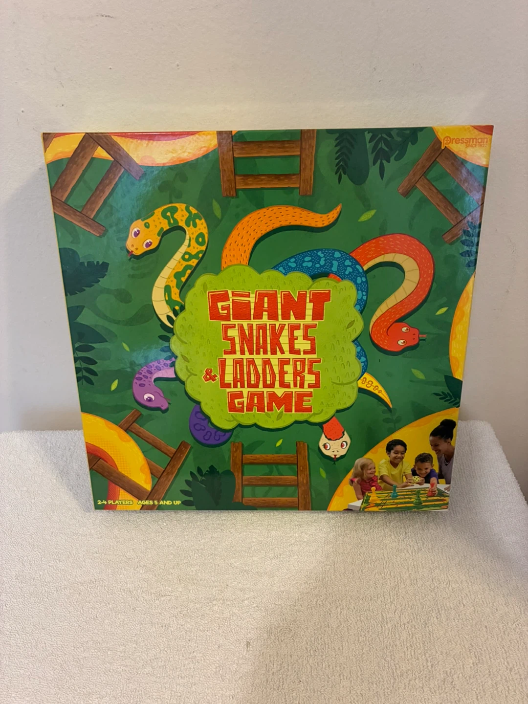 Pressman Giant Snakes & Ladders Game