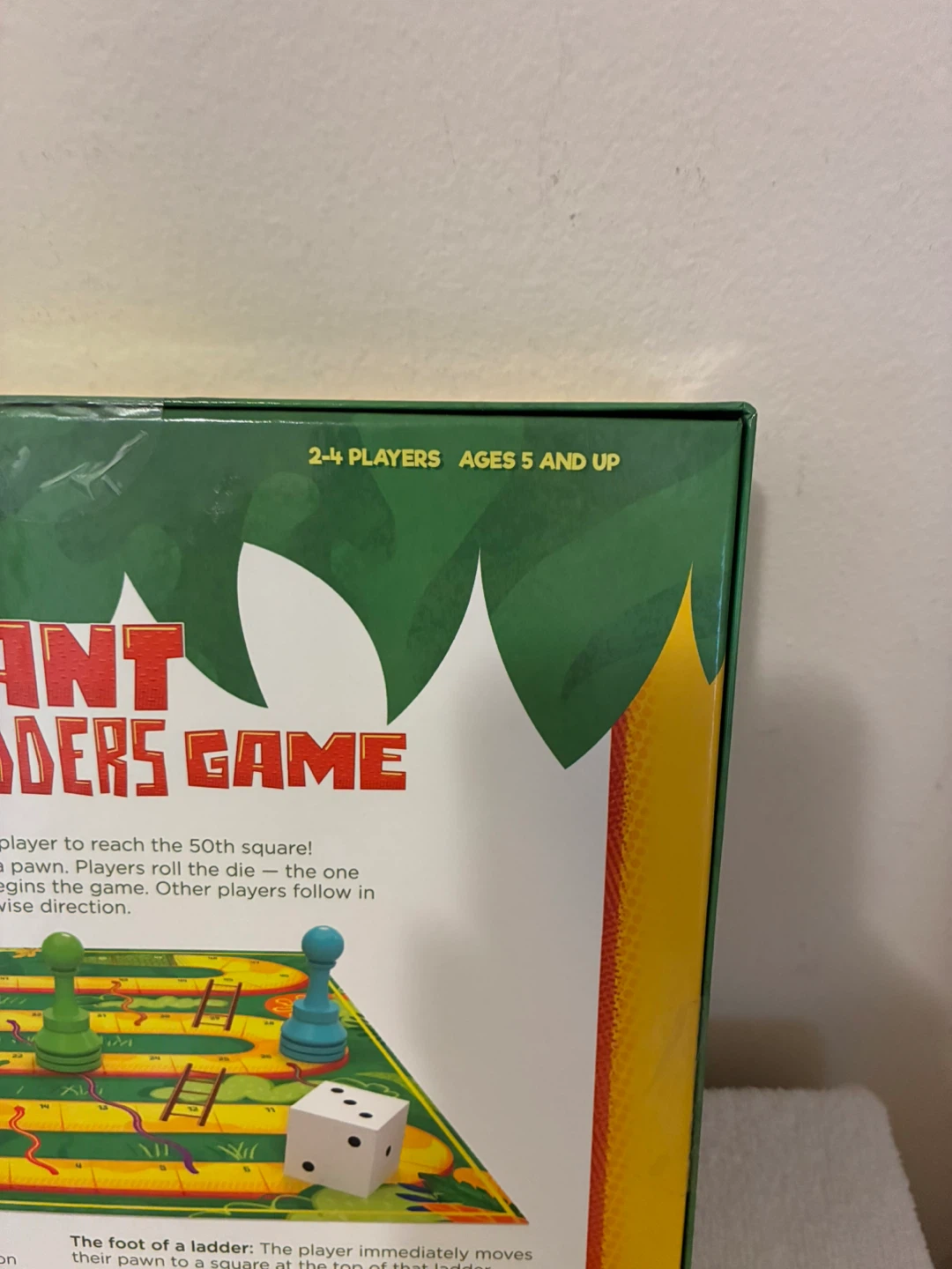 Pressman Giant Snakes & Ladders Game - photo 3