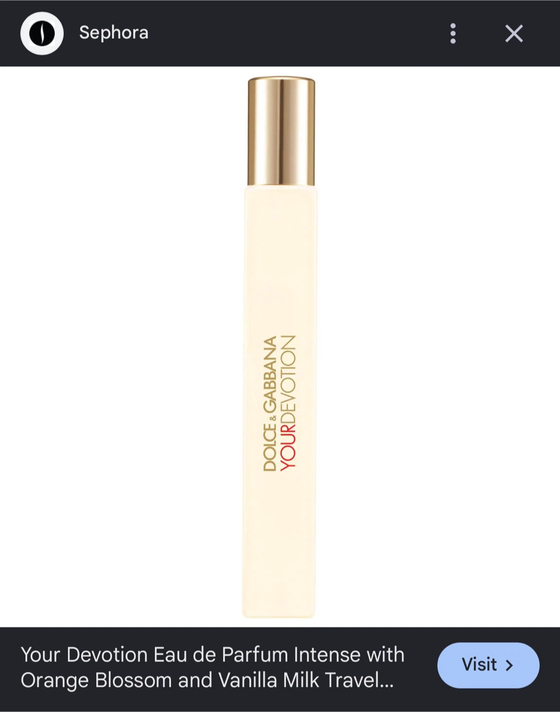Dolce & Gabbana Devotion Eau de Parfum Intense