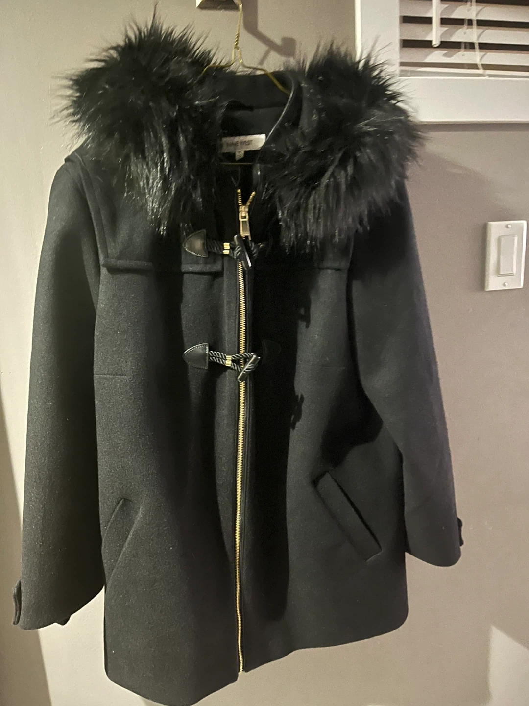 Nine West Black Winter Coat