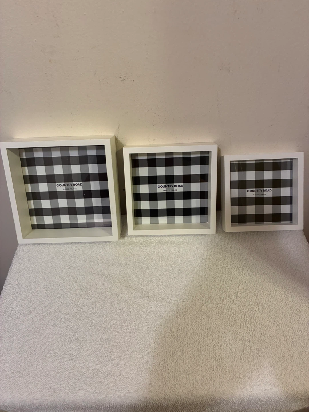 Country Road Square Photo Frame Set of 3 - photo 3