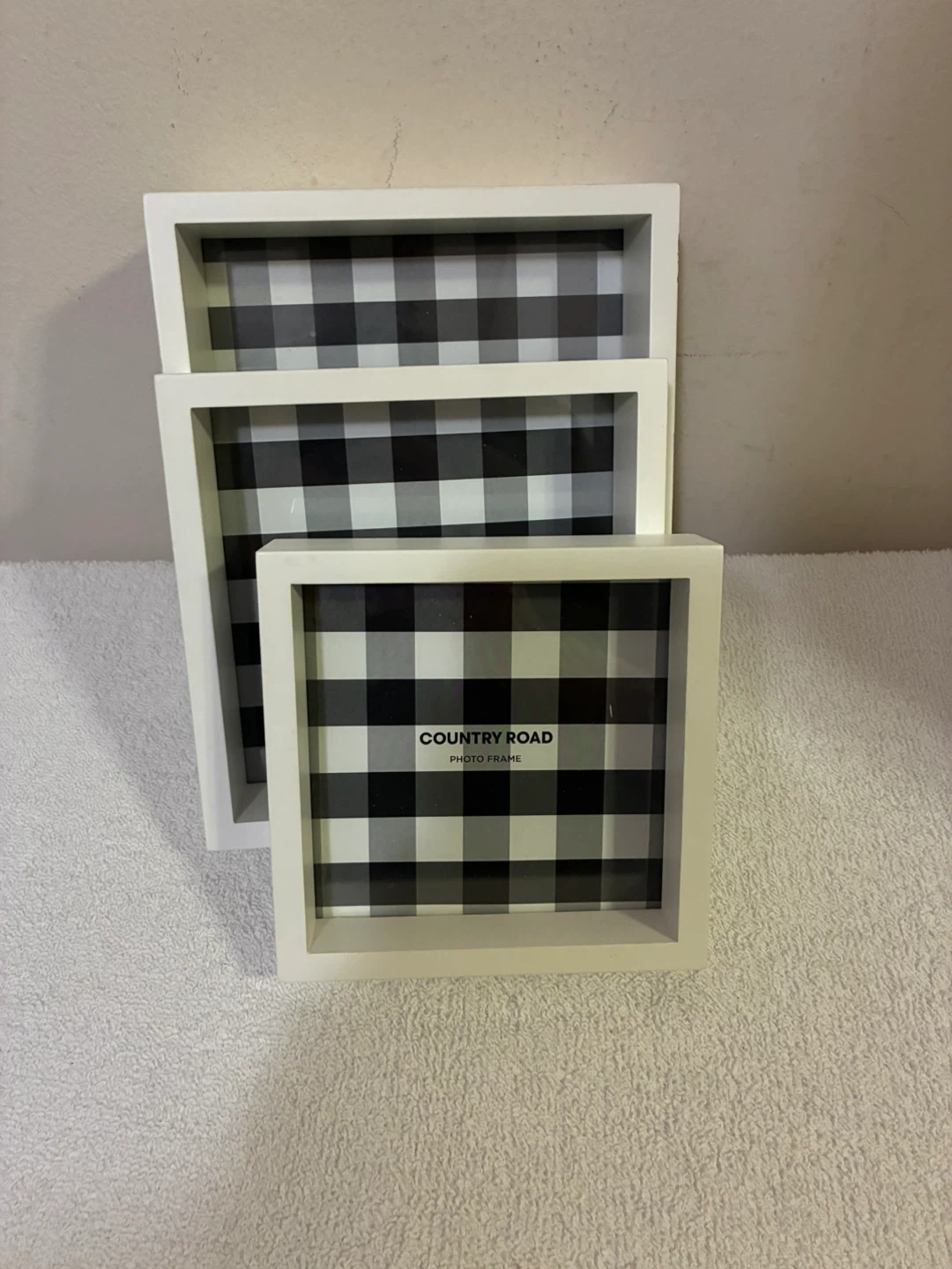 Country Road Square Photo Frame Set of 3 - photo 5