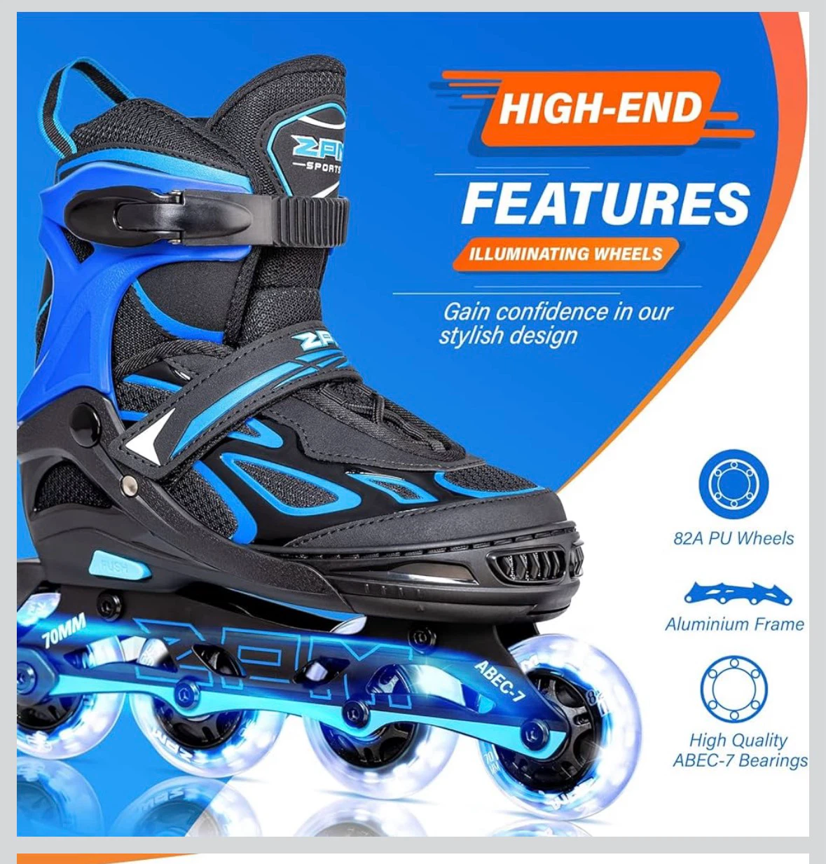 Adjustable Inline Skates - photo 2