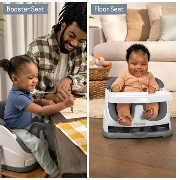 Ingenuity Baby Base 2-in-1 Booster and Floor Seat - photo 4