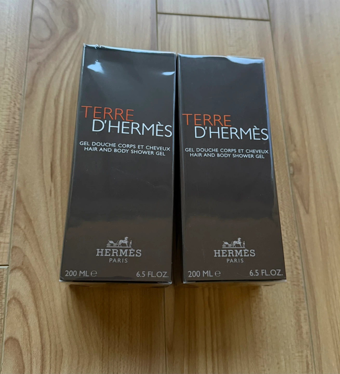 2 Hermès Terre d'Hermès Hair and Body Shower Gel