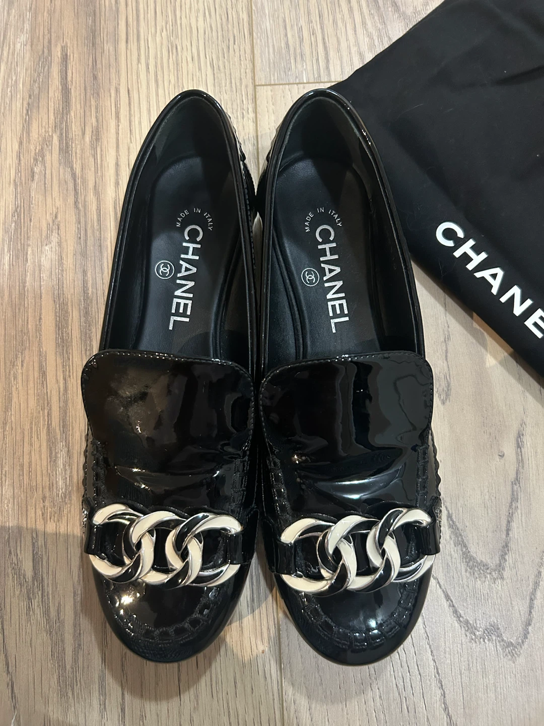 Authentic Chanel Moccasin 37 - photo 4