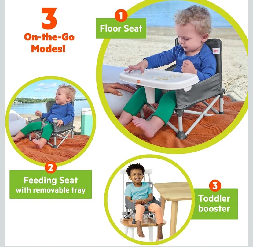 Bright Starts Portable Baby Booster Seat - photo 5