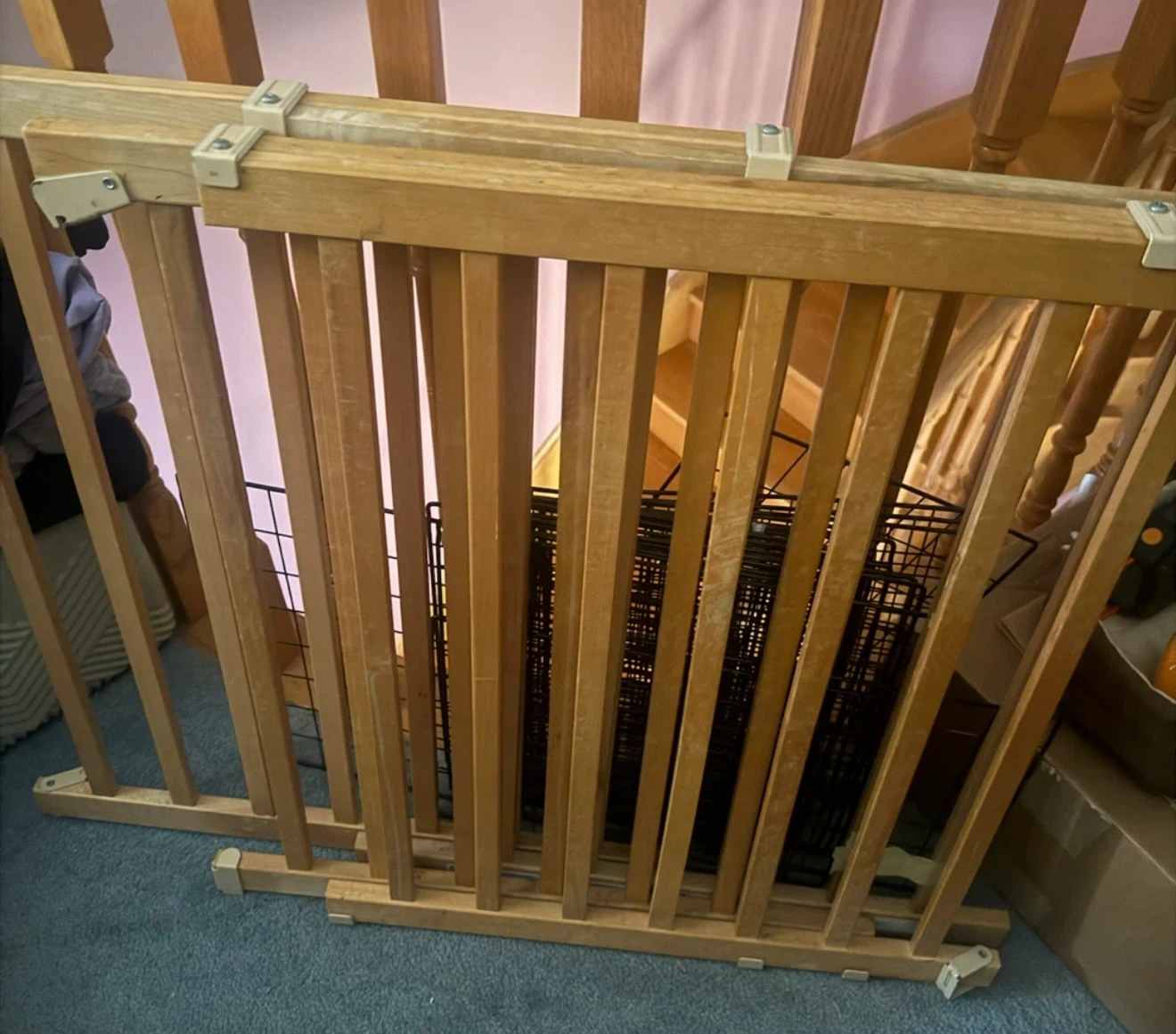 Wooden Safety Gate - Baby / Child - photo 2