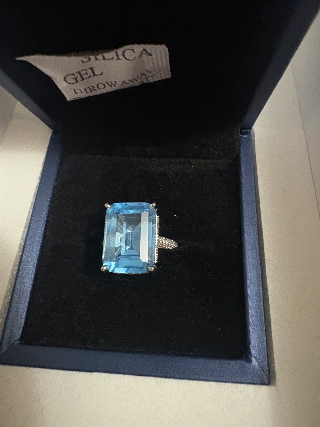 Italo Jewelry Blue Stone Ring - photo 5