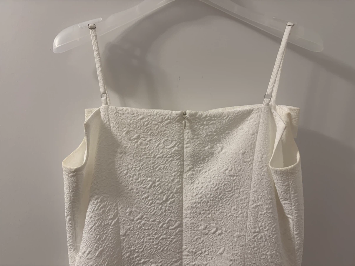 Korean Flowoon White Textured White / Wedding Dress - photo 4