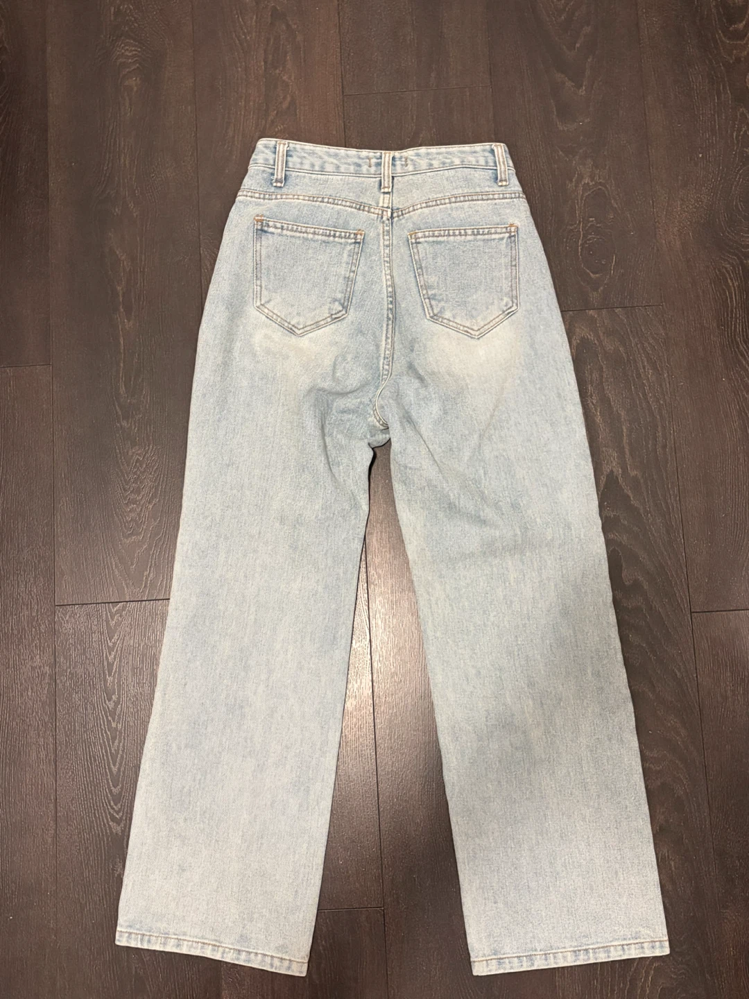 Korean 98 Project Light Wash Denim Jeans - photo 2