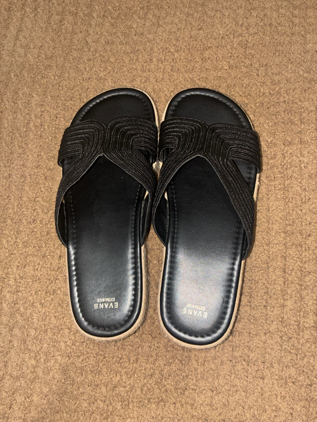 Evans Extra Wide Sandals
