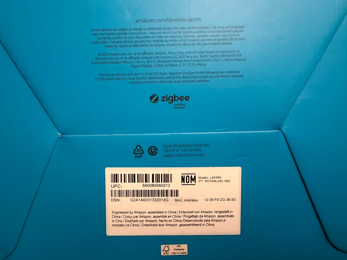 Amazon Echo Smart Speaker - photo 4