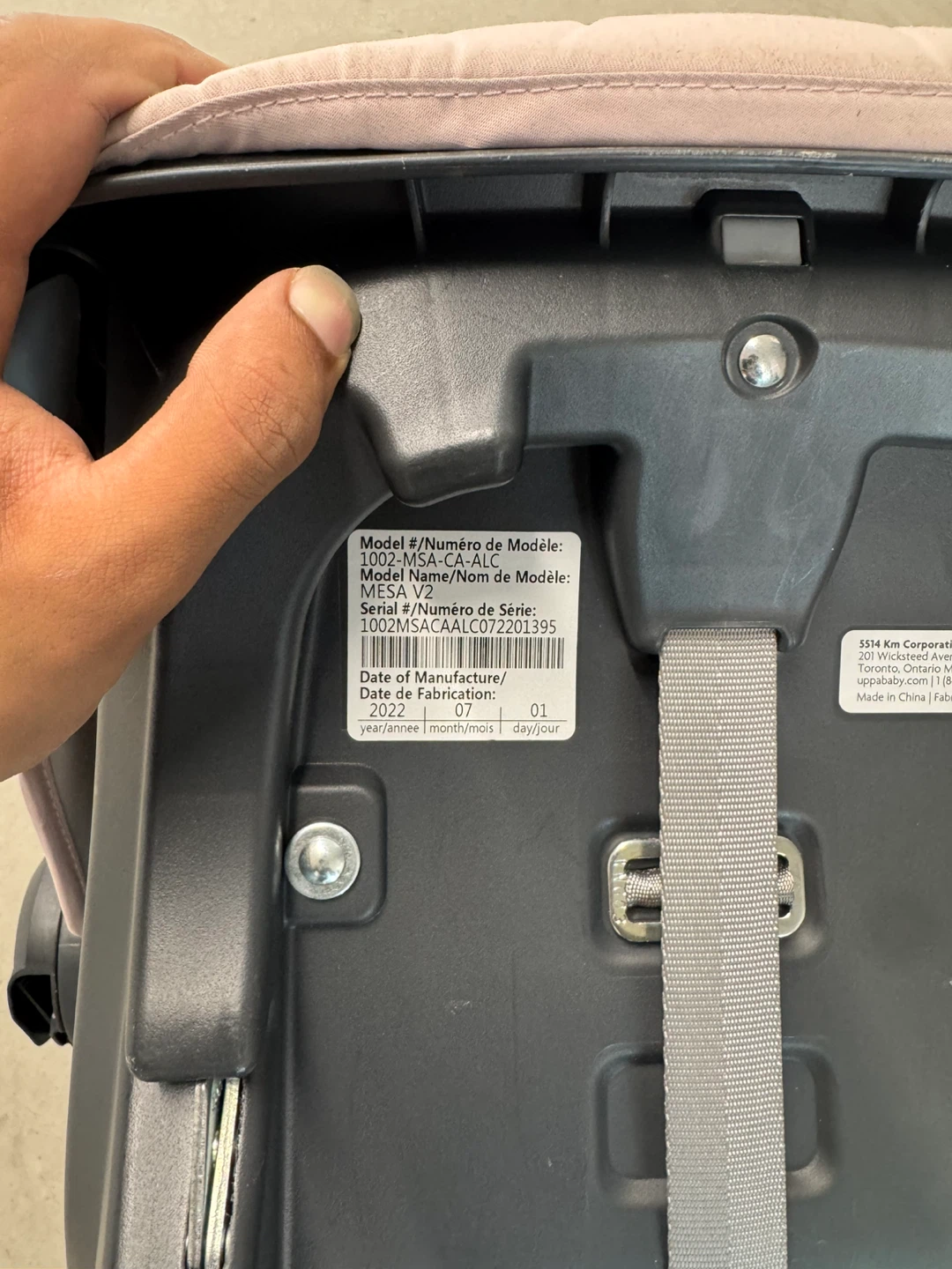 UPPAbaby MESA V2 Infant Car Seat - photo 4
