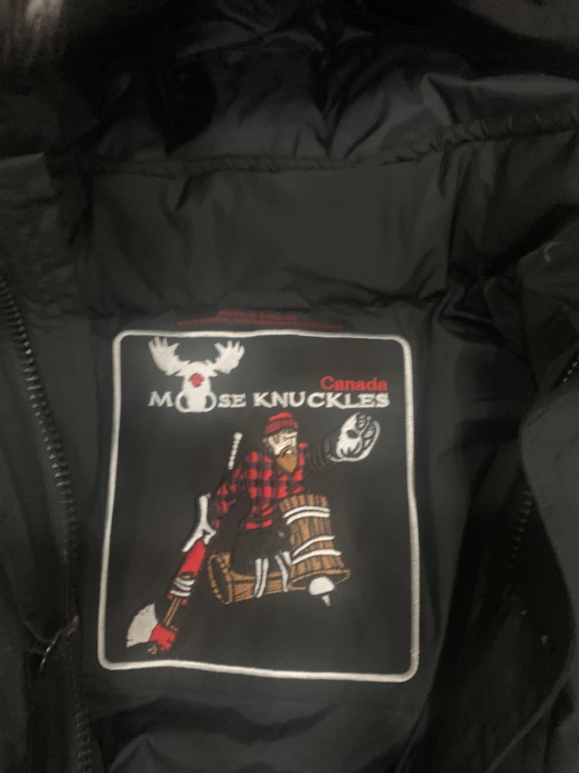 Moose Knuckles Small Black Down Jacket - photo 2