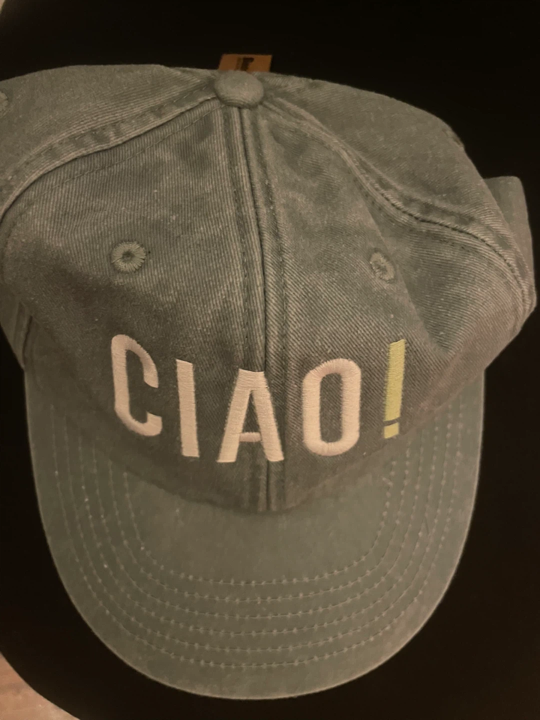 Ciao! Embroidered Baseball Cap