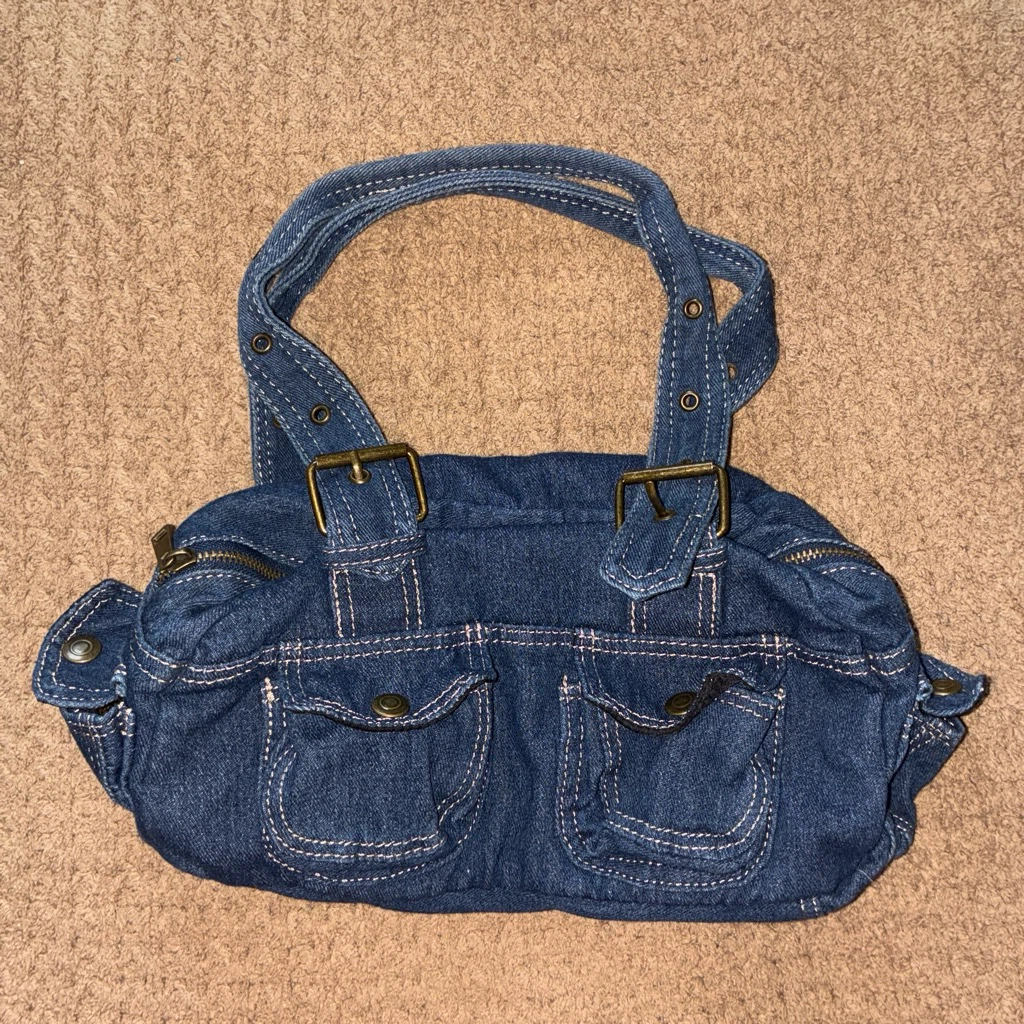 Urban outfitters denim shoulder bag