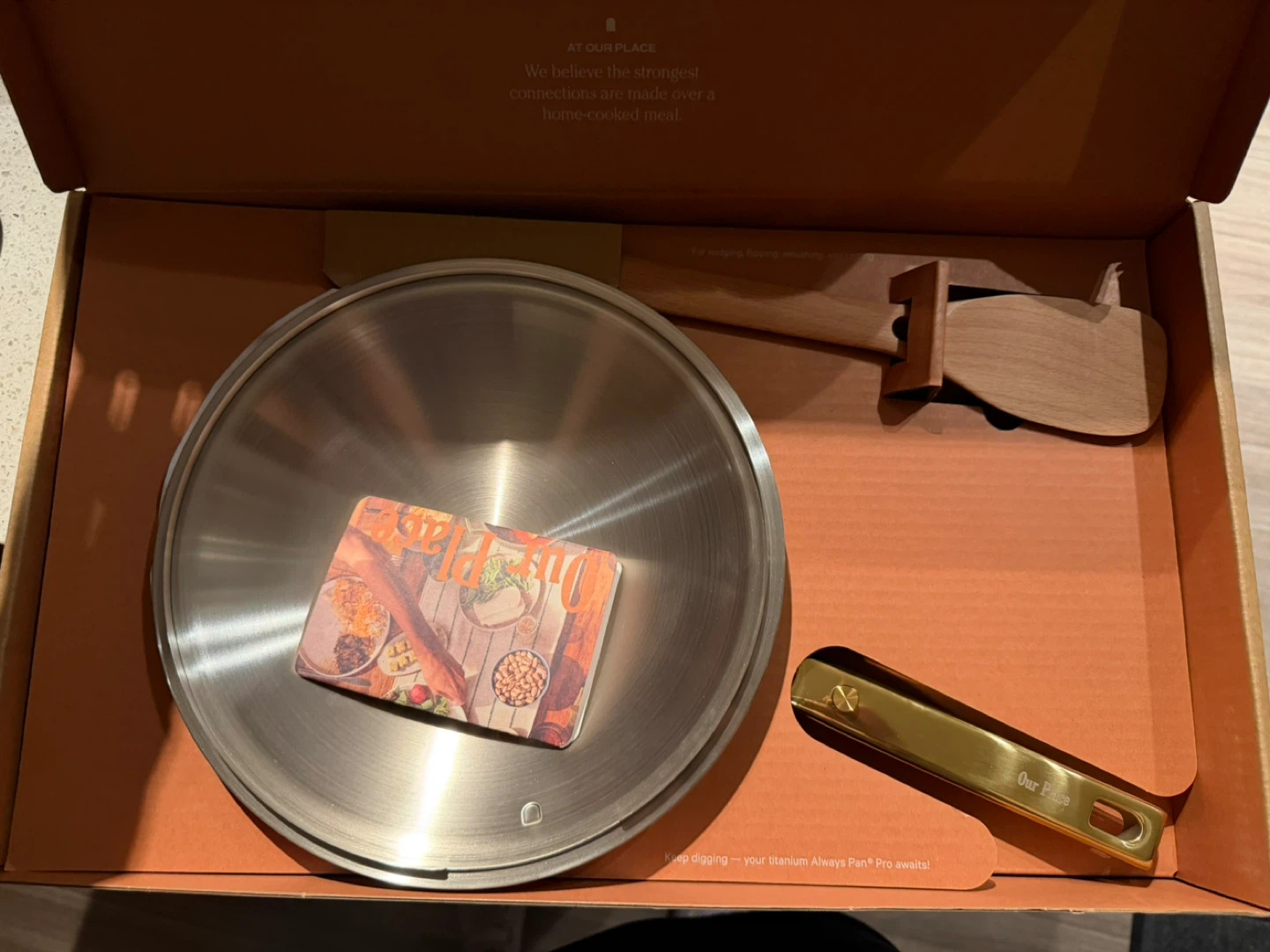 Our Place Titanium Always Pan Pro 26 cm - Gold - photo 3