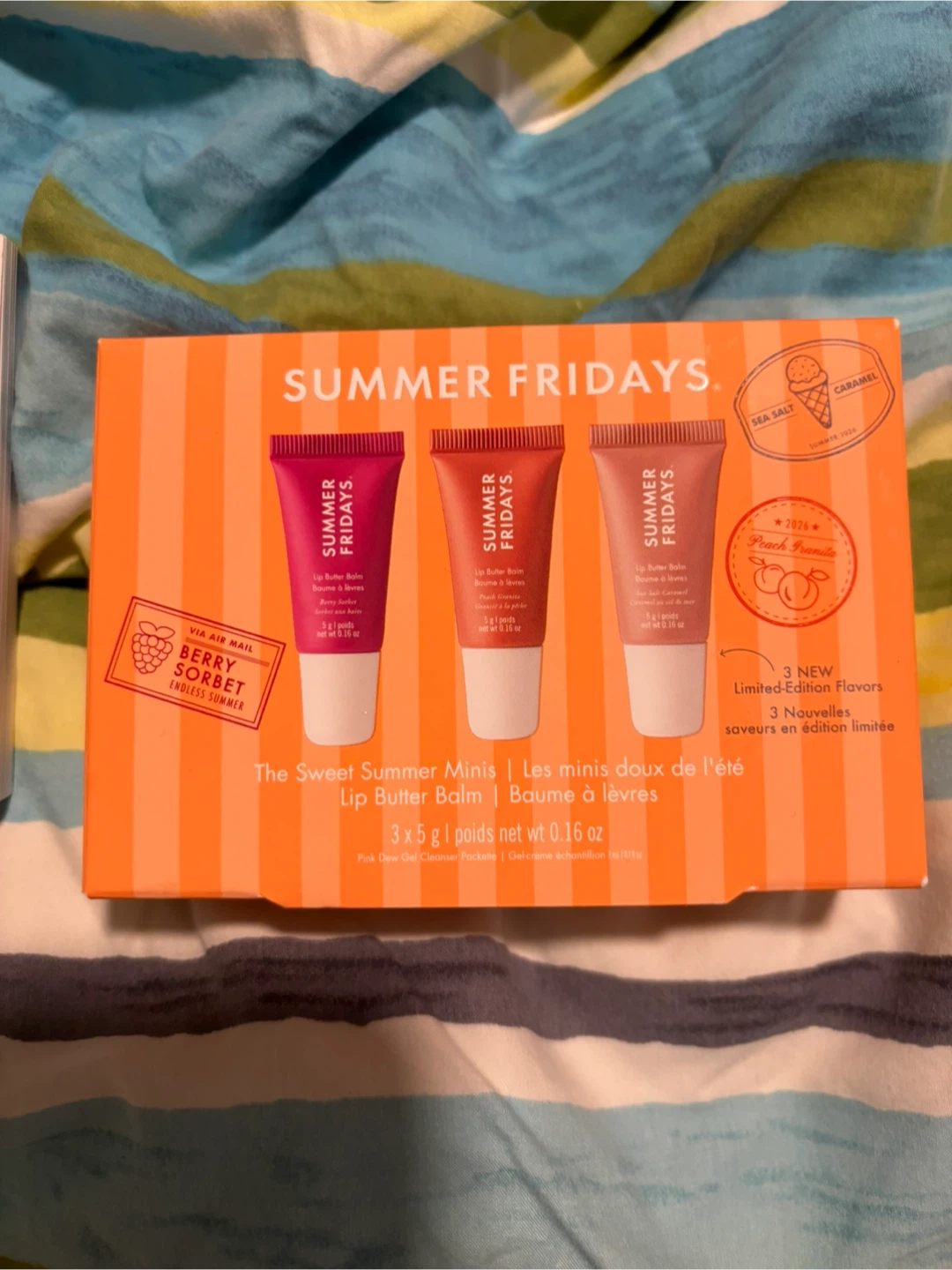 Summer Fridays The Sweet Summer Minis Lip Butter Balm Set
