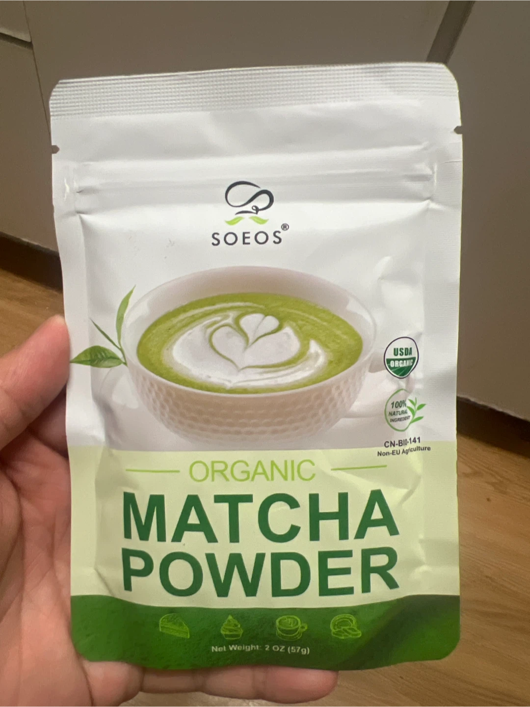 SOEOS Organic Matcha Powder 57g