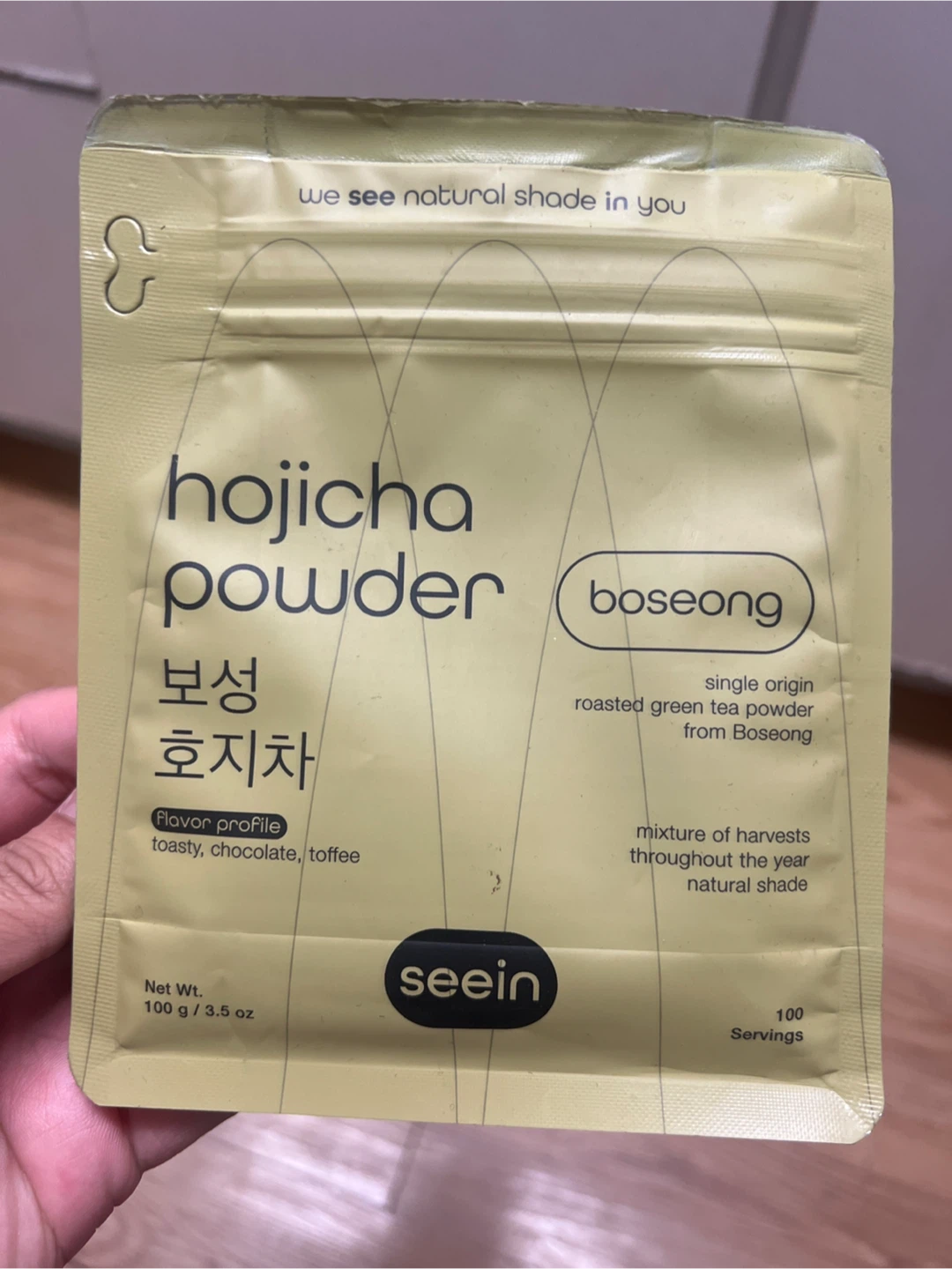Seein Single Origin Hojicha Powder Boseong 100g