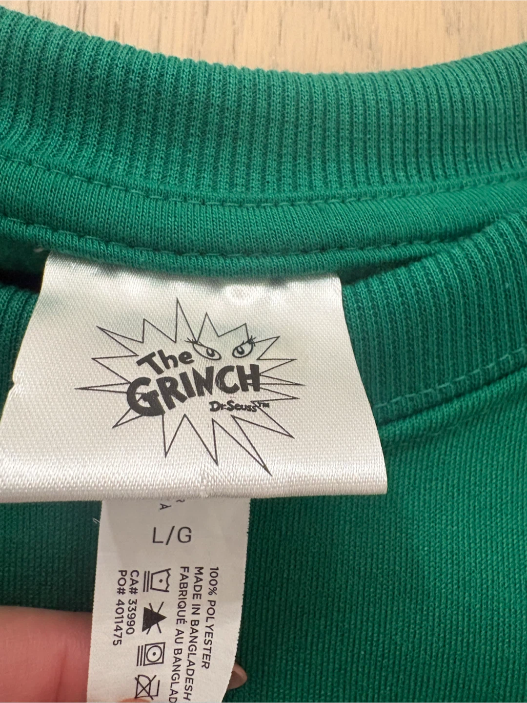 The Grinch Christmas Sweatshirt Large - photo 2