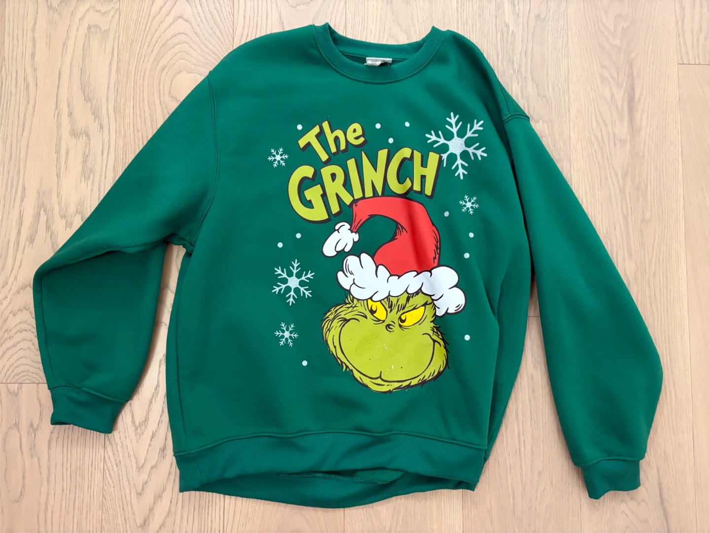 The Grinch Christmas Sweatshirt Large