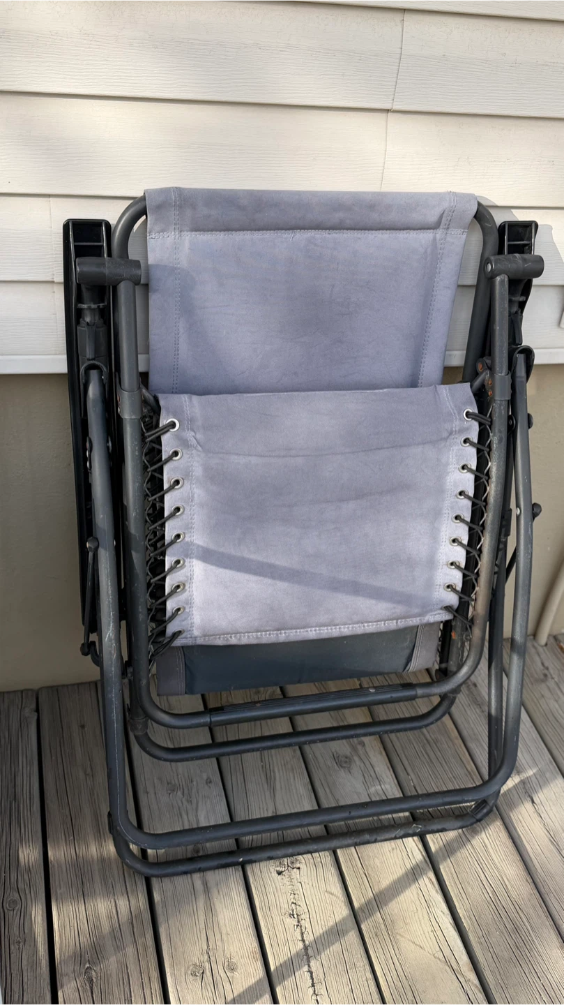 Grey Zero Gravity Reclining Lounge Chair - photo 3