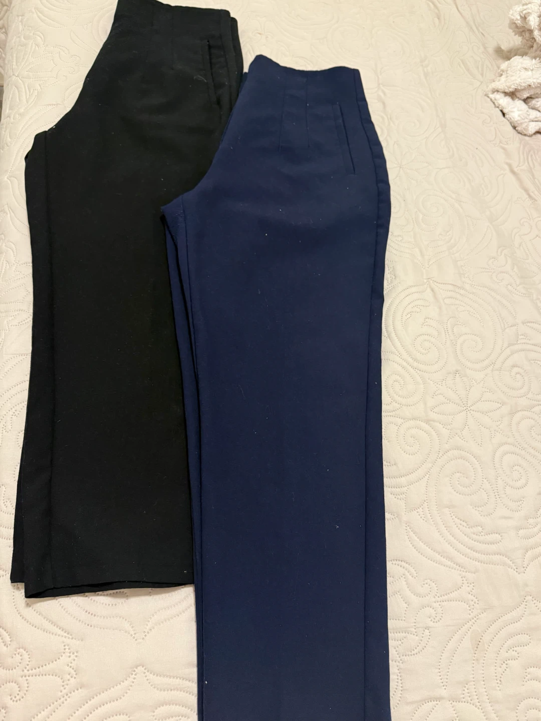 Two pairs of Zara trousers