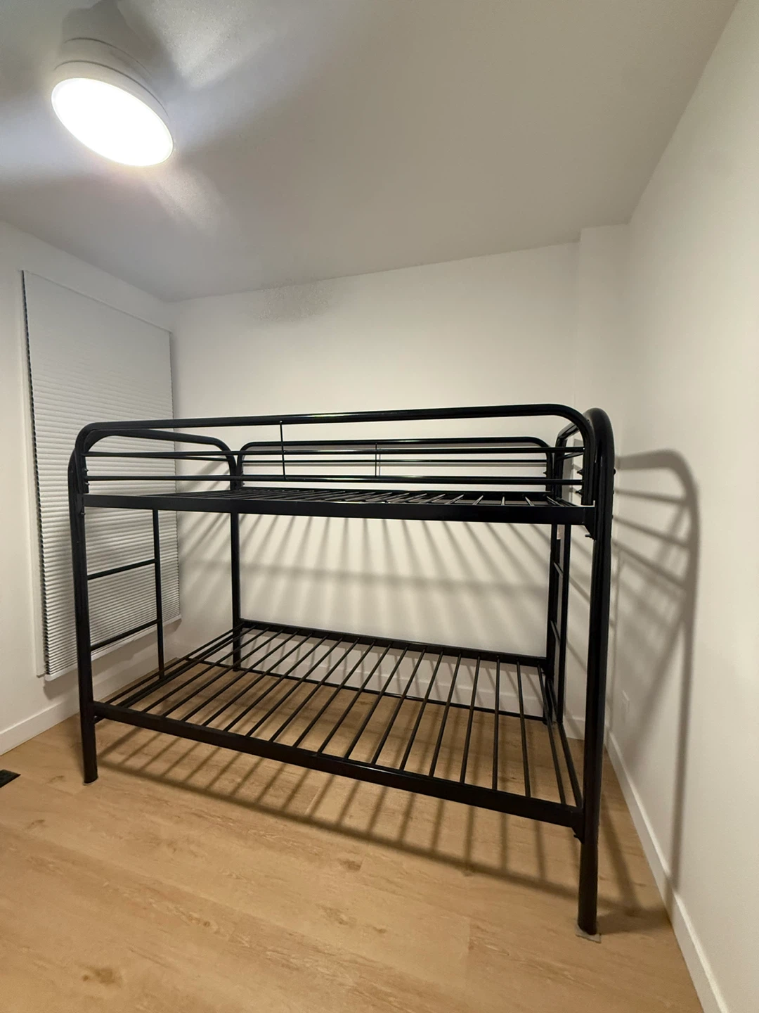 Black Metal Twin Bunk Bed